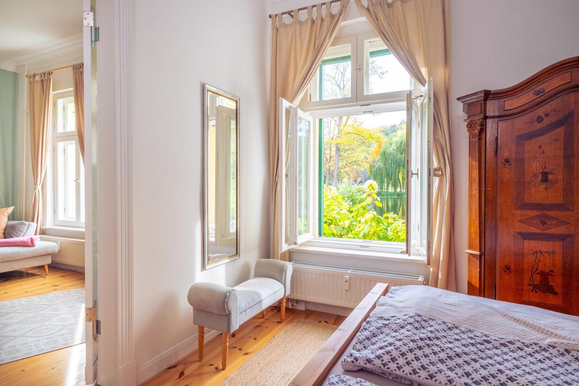 Ferienwohnung Papenmuehle Am Kurpark Bad Freienwalde Ngoại thất bức ảnh